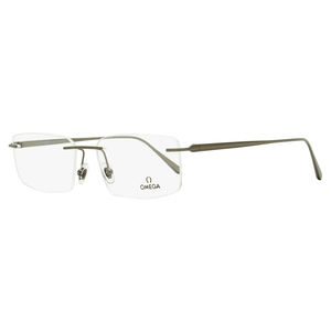 Omega Rimless Eyeglasses OM5007H 008 Gunmetal 56mm